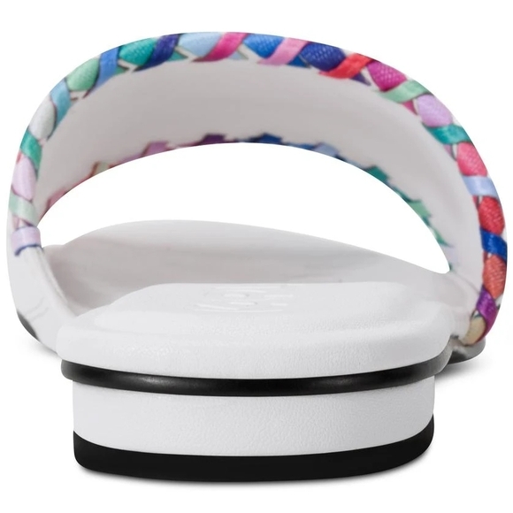 Karl Lagerfeld Paris Women's Cenie Whipstitch Slide Sandal 9 - Picture 4 of 10